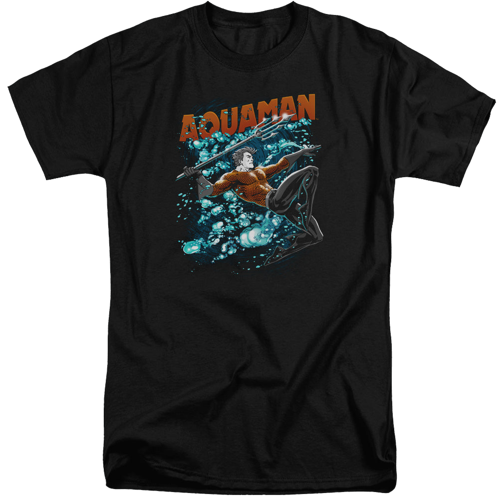 Aquaman Aqua Bubbles - Men's Tall Fit T-Shirt