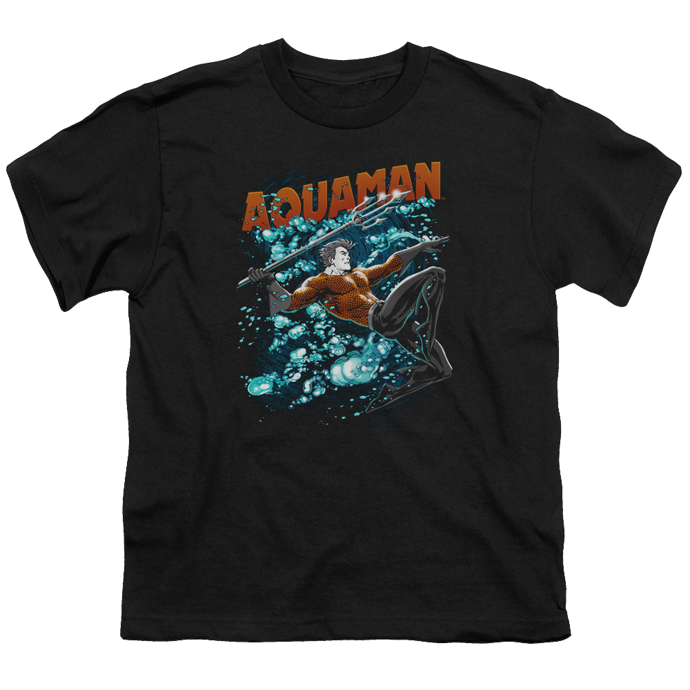 Aquaman Aqua Bubbles - Youth T-Shirt