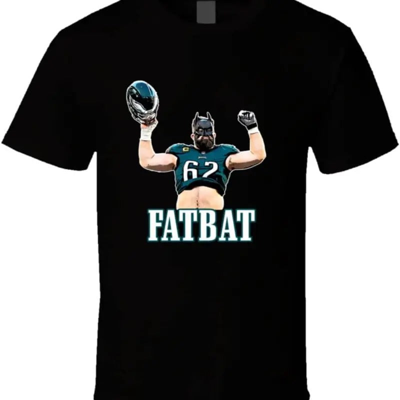 Jason Kelce Fatbat Philadelphia Football Fan T Shirt