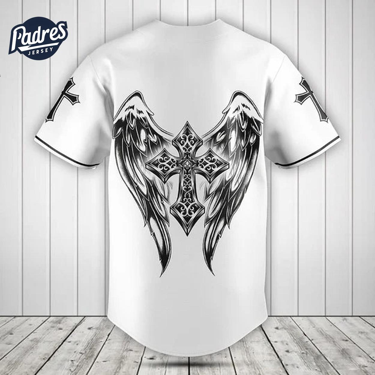 Jesus Black And White Baseball Jersey Style - Padres Jersey Oasis: Elevate Your Baseball Style Game