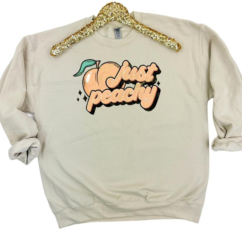 Just Peachy Sweatshirt