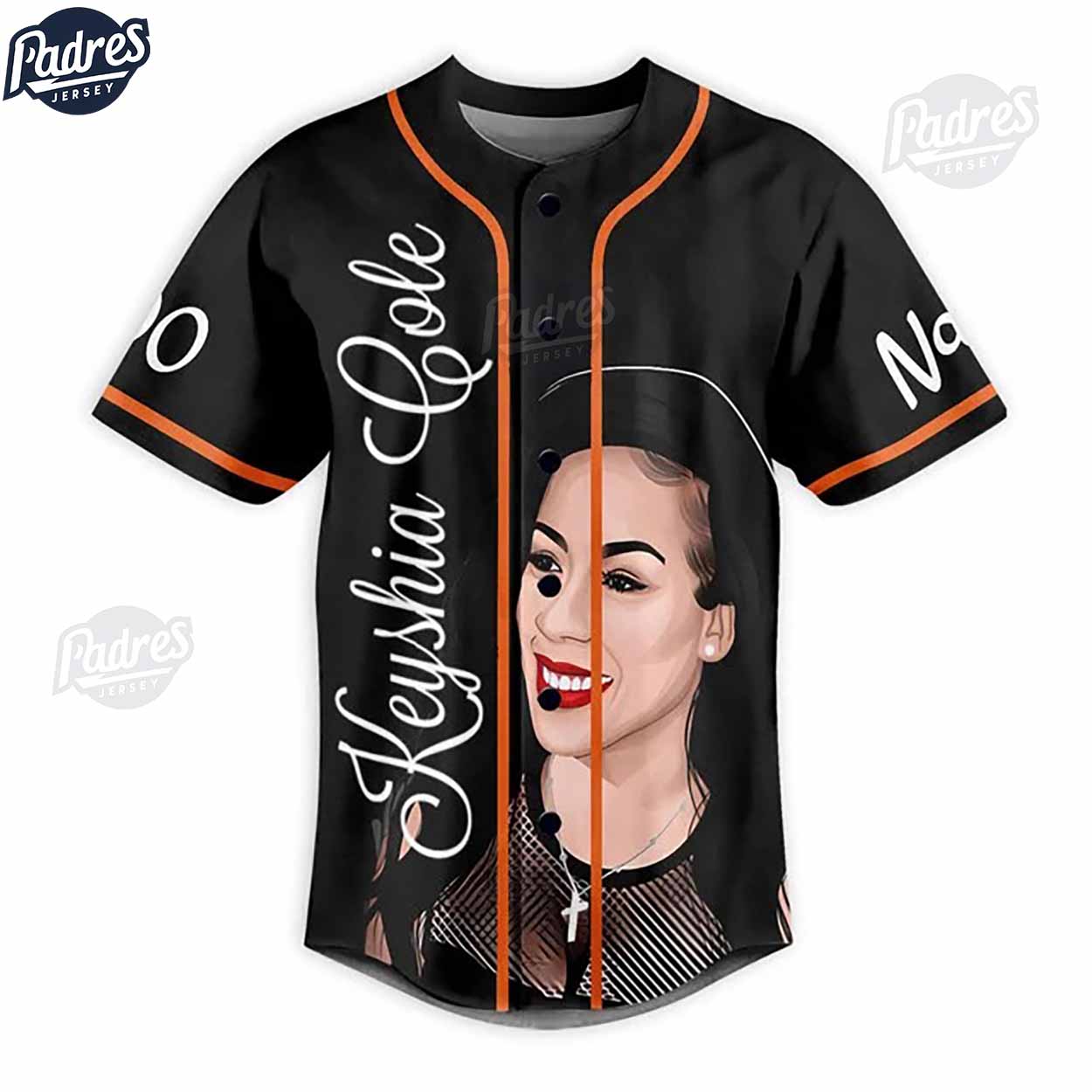 Keyshia Cole I Remember Custom Baseball Jersey Style - Padres Jersey Oasis: Elevate Your Baseball Style Game