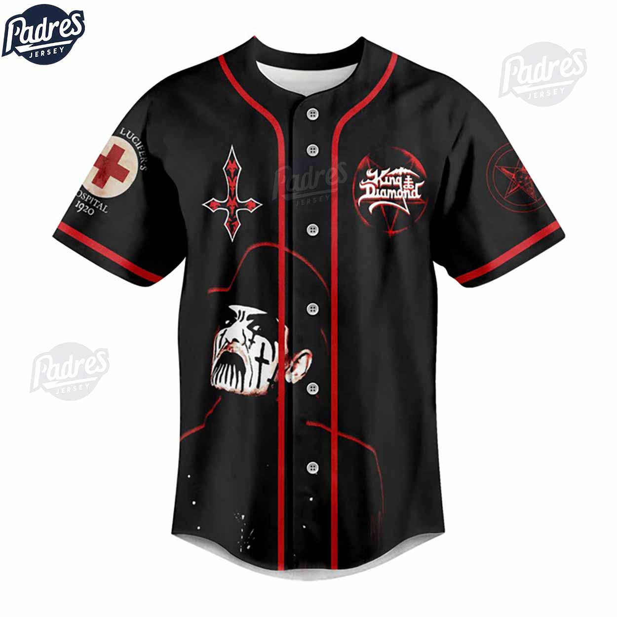 King Diamond Baseball Jersey - Padres Jersey Oasis: Elevate Your Baseball Style Game