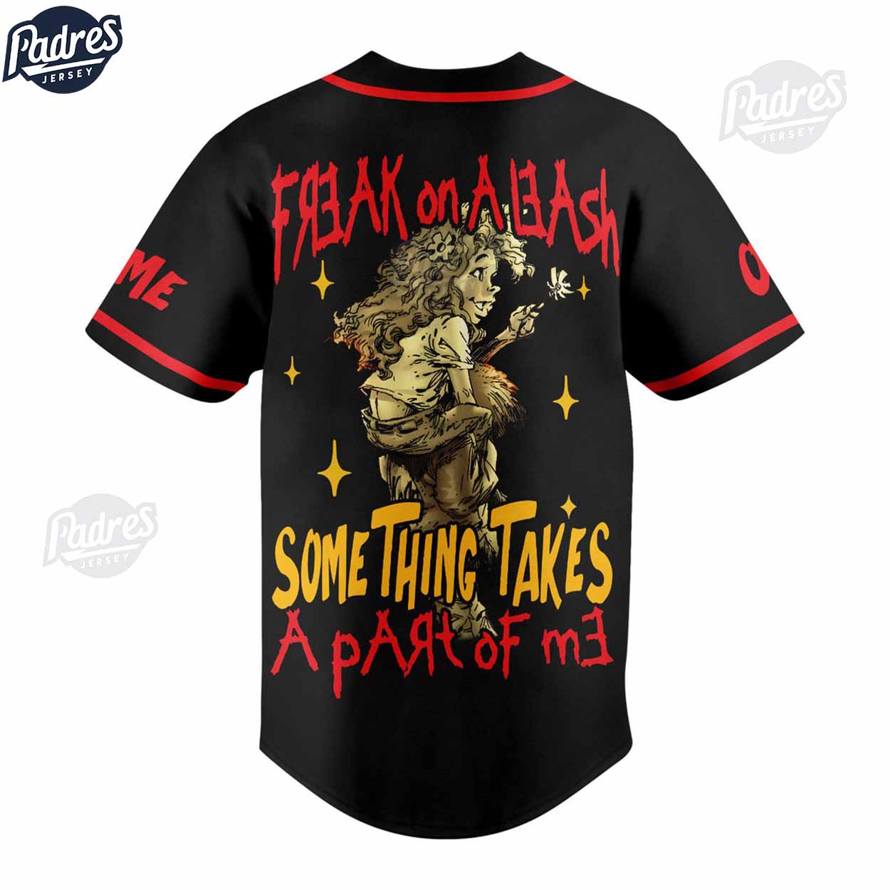 Korn Freak On A Leash Something Take Part Of Me Custom Baseball Jersey Style - Padres Jersey Oasis: Elevate Your Baseball Style Game