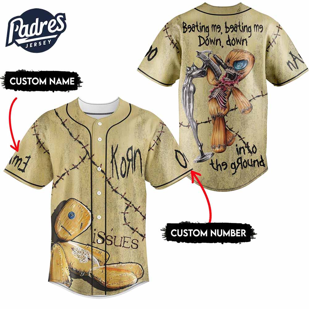 Korn Issues Baseball Jersey Custom Design - Padres Jersey Oasis: Elevate Your Baseball Style Game