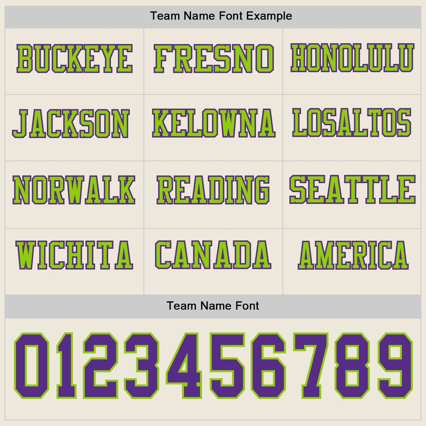 Custom Cream Purple-Neon Green Long Sleeve Authentic Football Jersey