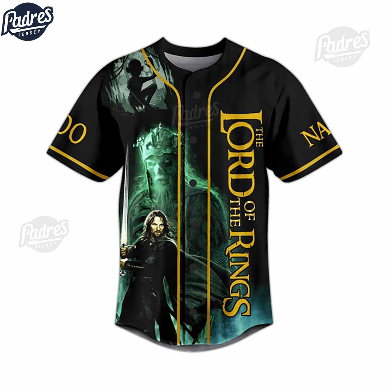 Lord Of Rings Custom Baseball Jersey Not Those All Those Who Wander Are Lost - Padres Jersey Oasis: Elevate Your Baseball Style Game