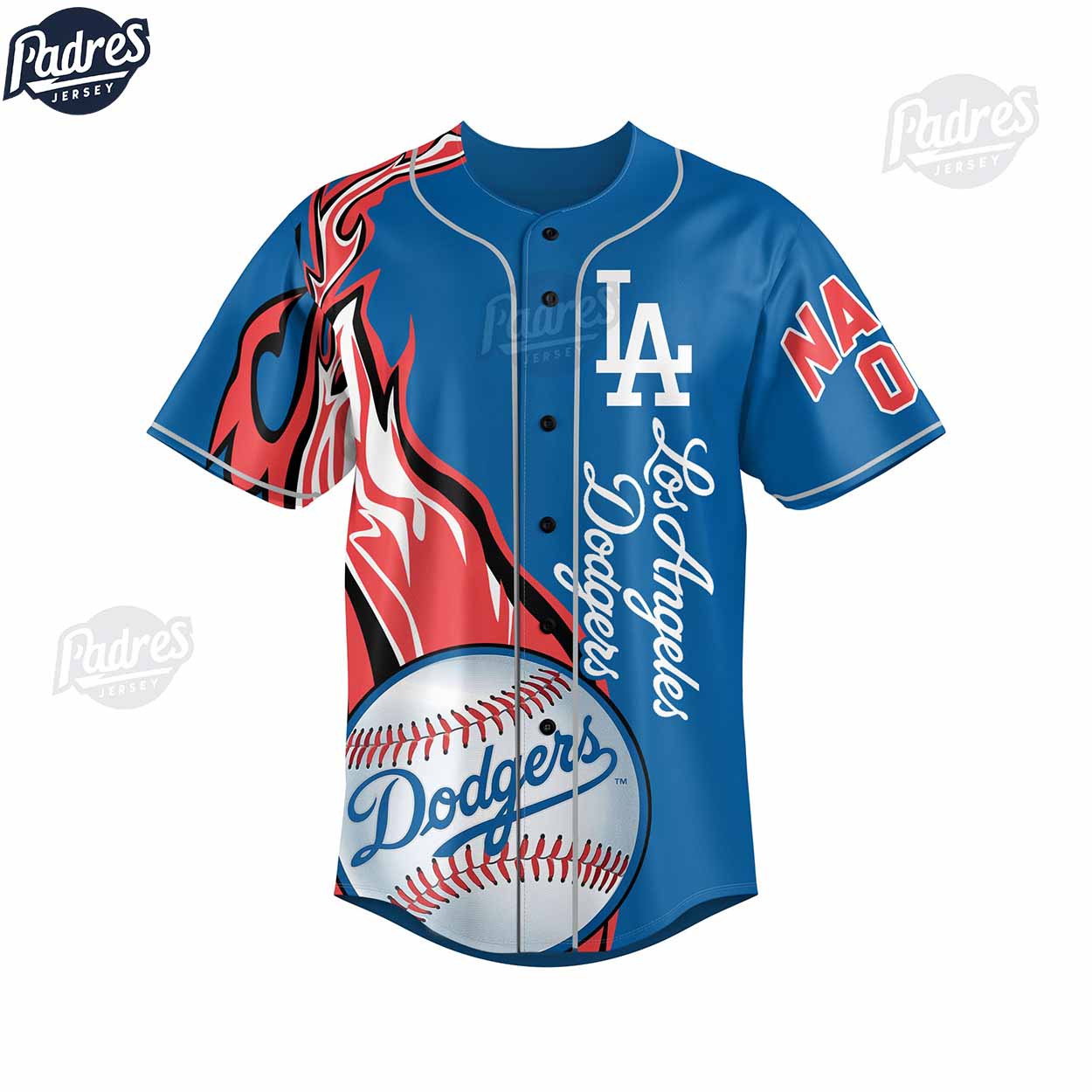Los Angeles Dodgers Baseball Custom Baseball Jersey Style - Padres Jersey Oasis: Elevate Your Baseball Style Game