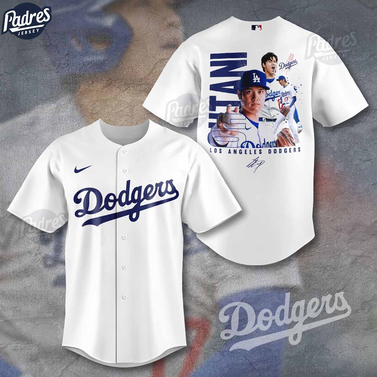 Los Angeles Dodgers Shohei Ohtani Baseball Jersey Style - Padres Jersey Oasis: Elevate Your Baseball Style Game