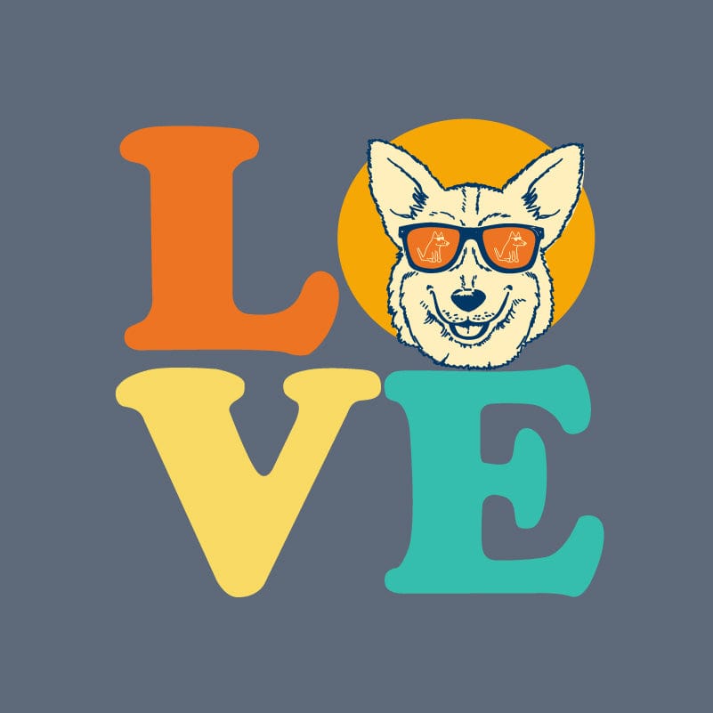 Dog Love (Corgi) - Sweatshirt Pullover Hoodie