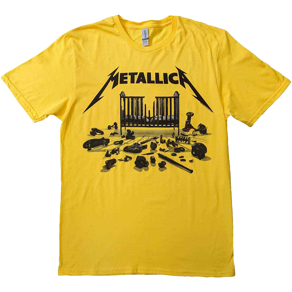 Metallica / 72 Seasons Simplified Cover Tee (Yellow)