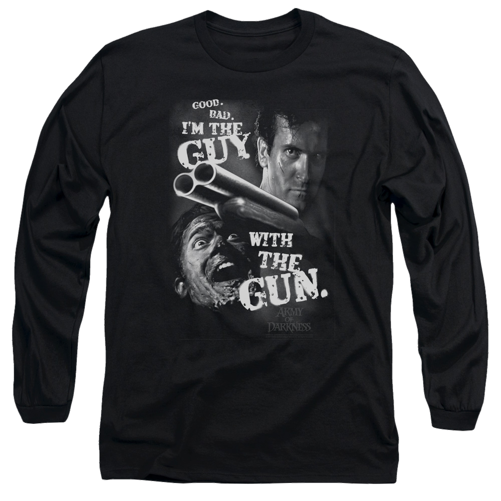 Army Of Darkness Guy With The Gun - Men's Long Sleeve T-Shirt