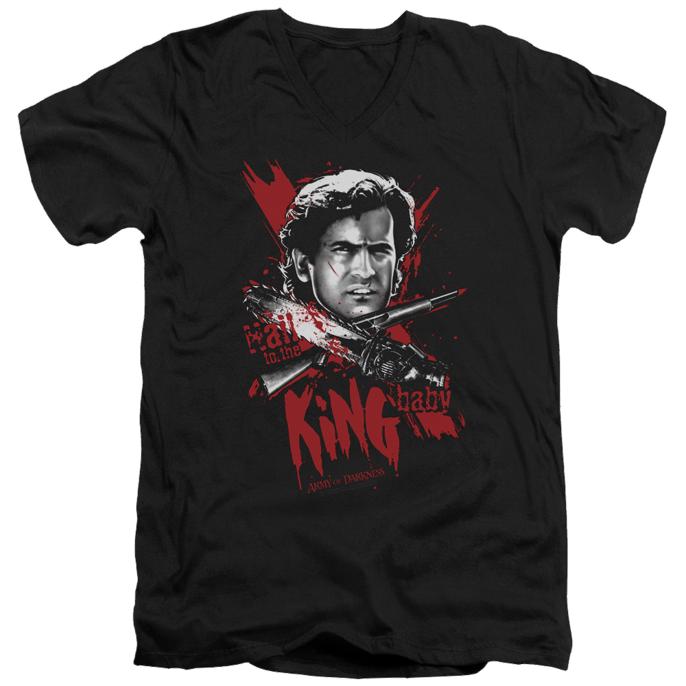 Army Of Darkness Hail To The King - Men's V-Neck T-Shirt