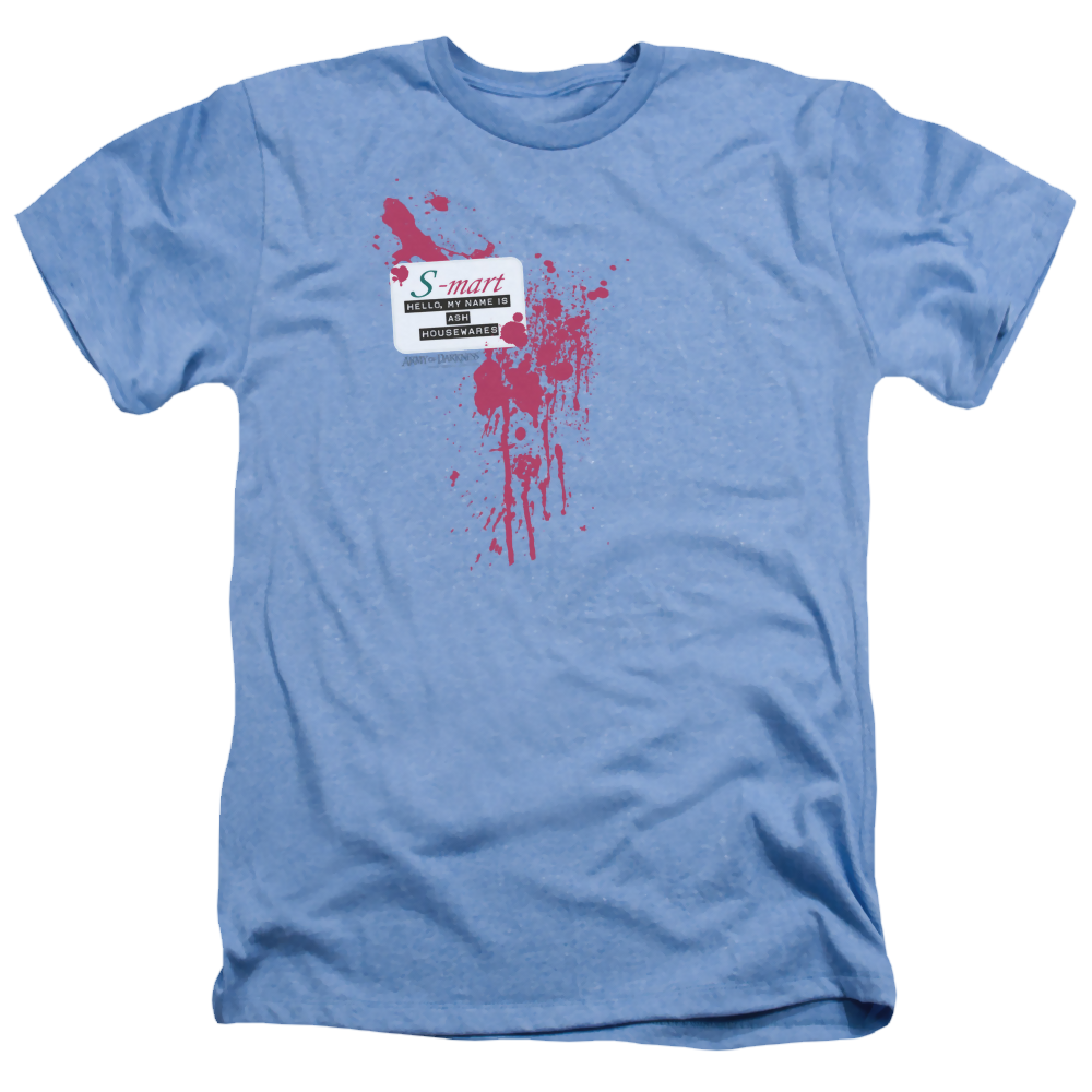 Army of Darkness Army Of Darkness S Mart Name Tag - Men's Heather T-Shirt