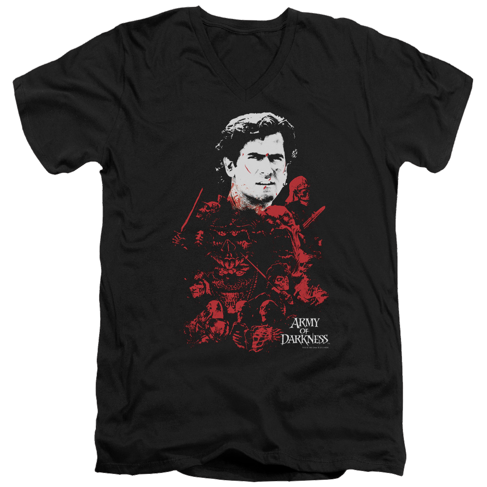 Army Of Darkness Pile Of Baddies - Men's V-Neck T-Shirt