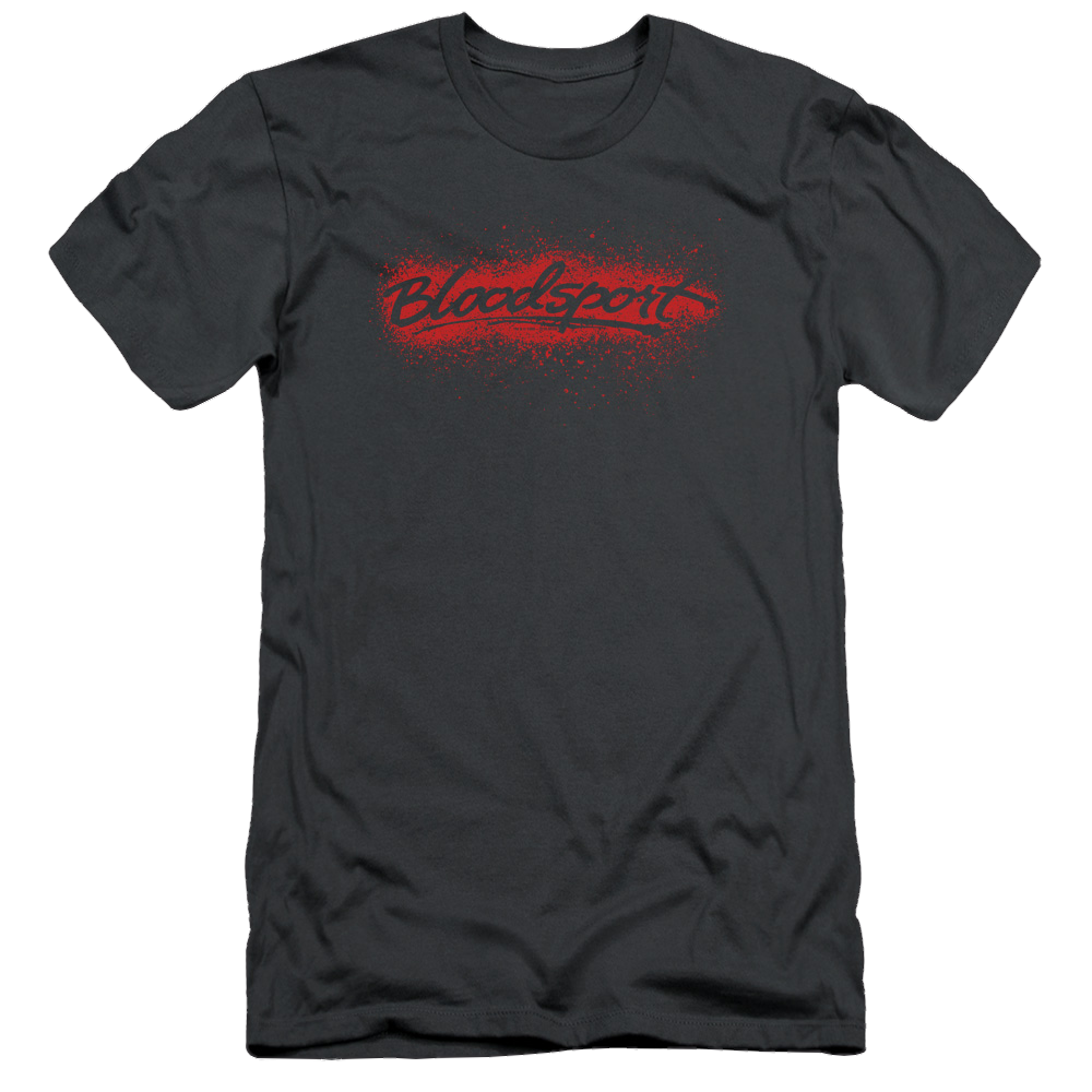 Bloodsport Blood Splatter - Men's Slim Fit T-Shirt