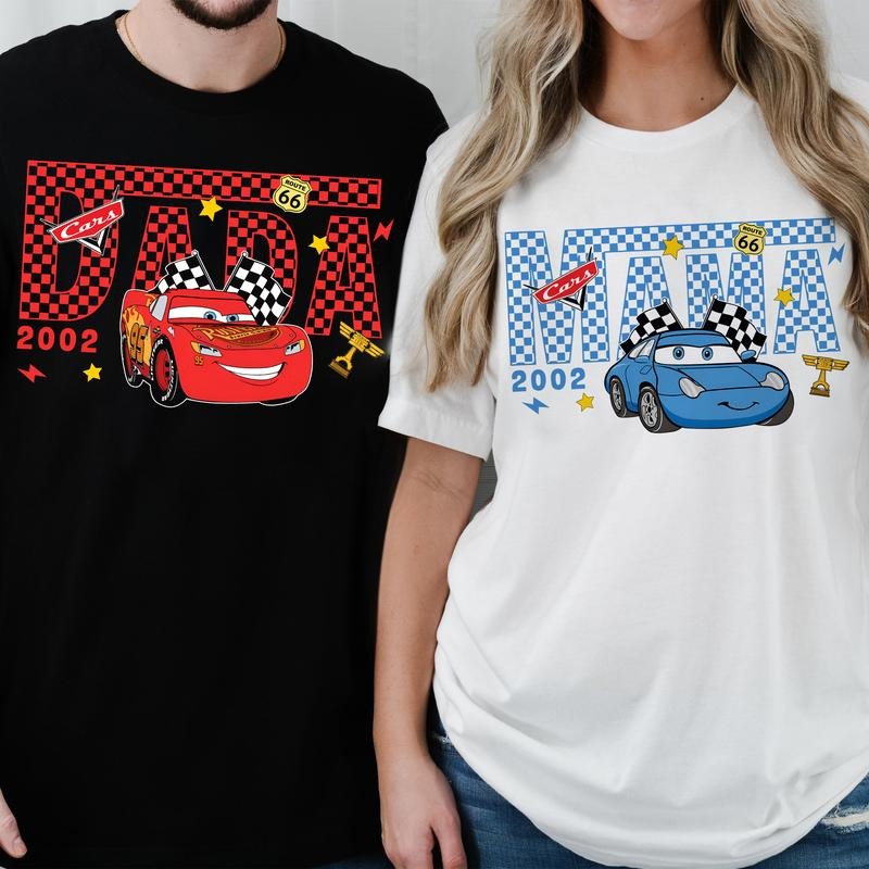 Mama and Dada MCQ Mothers Day Shirt, 95 Lightning MC Que Shirt, Mama Sweatshirt, Dada Sweatshirt, Mother's Day Shirt, Gift For Mom
