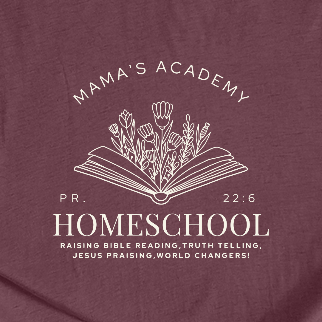 Mama's Academy Maroon Tee