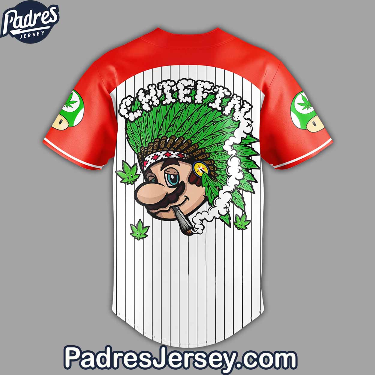 Mario 420 Baseball Jersey - Padres Jersey Oasis: Elevate Your Baseball Style Game