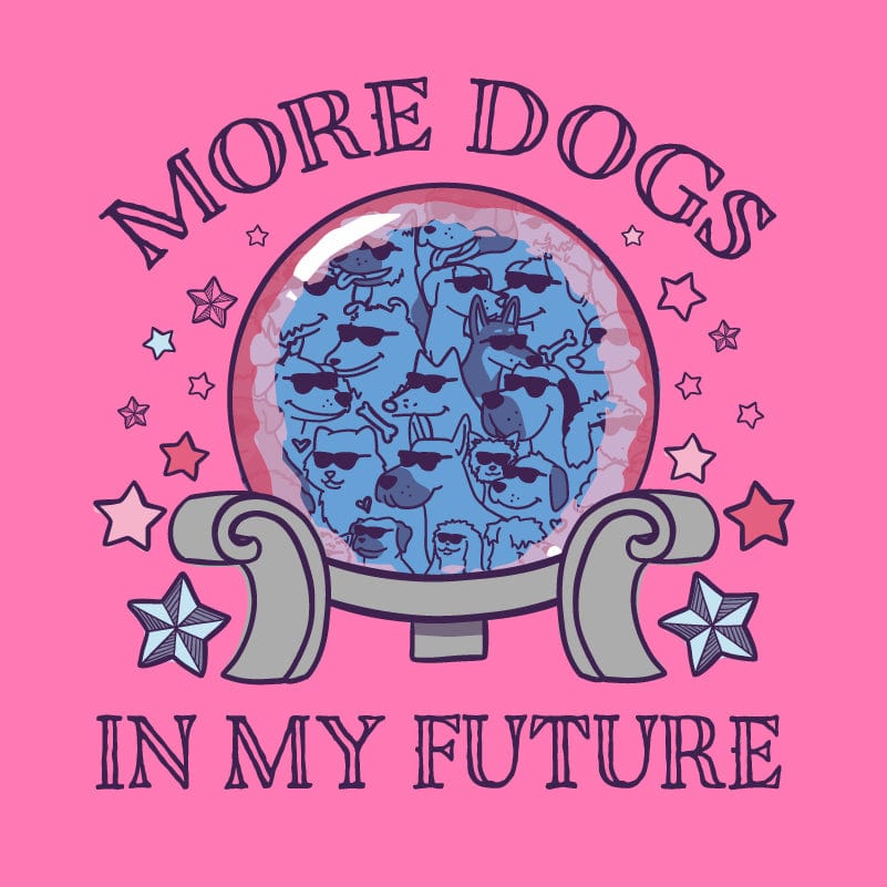 More Dogs In My Future - Ladies T-Shirt V-Neck