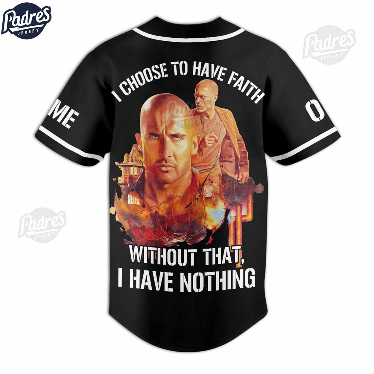 Movie Prison Break Custom Baseball Jersey Style - Padres Jersey Oasis: Elevate Your Baseball Style Game