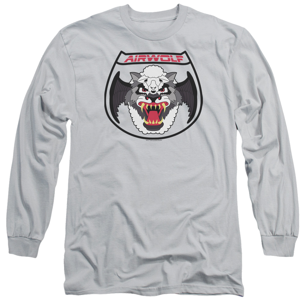 Airwolf Patch - Men's Long Sleeve T-Shirt