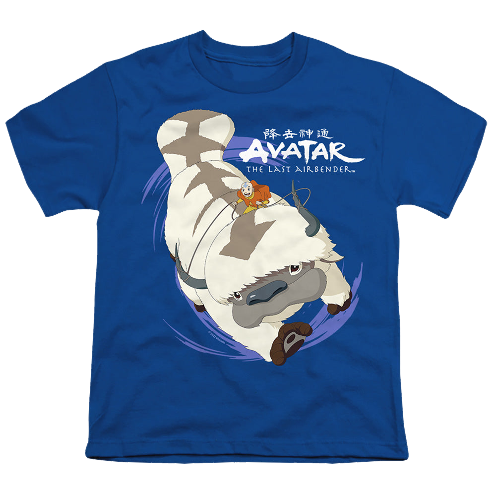 Avatar The Last Airbender Appa In Flight - Youth T-Shirt