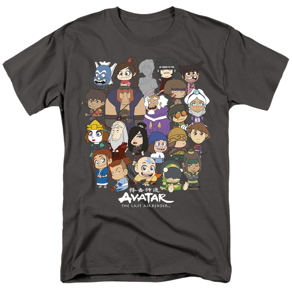 Avatar The Last Airbender Chibi Group - Men's Regular Fit T-Shirt