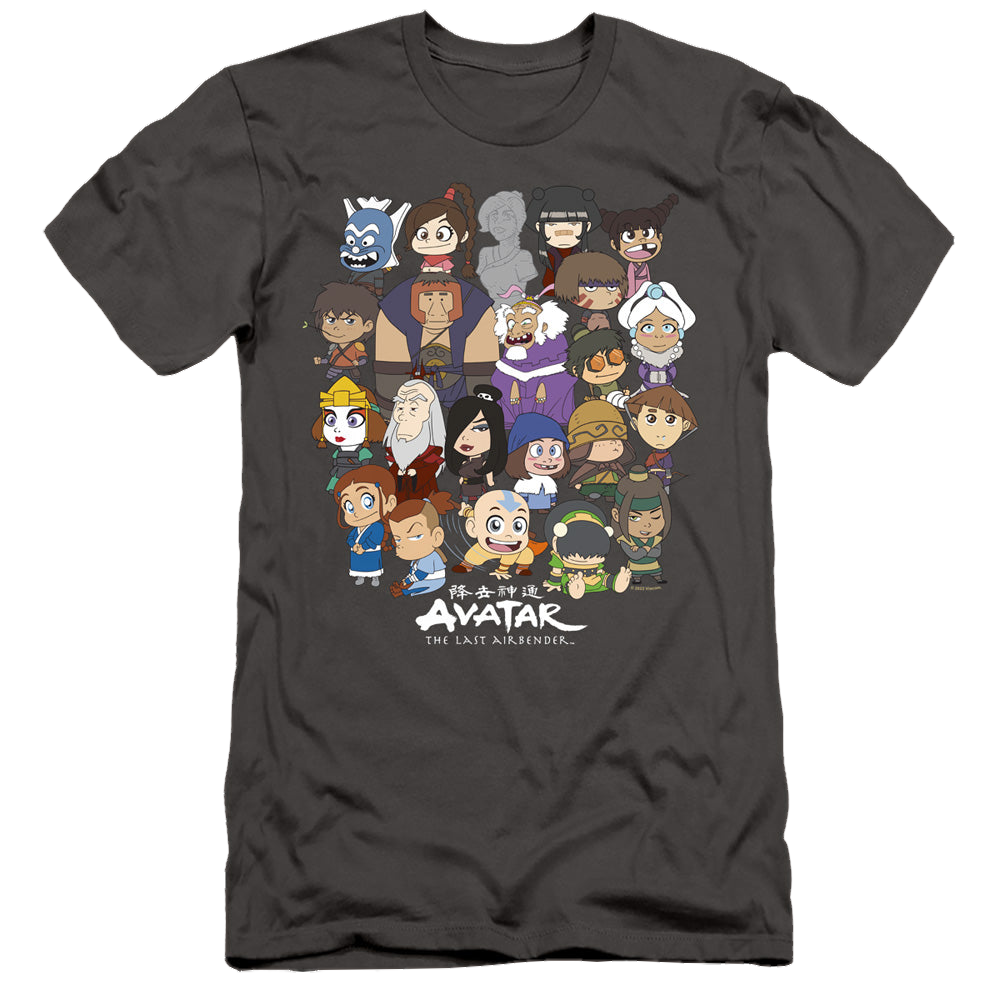 Avatar The Last Airbender Chibi Group - Men's Slim Fit T-Shirt