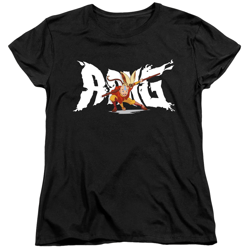 Avatar The Last Airbender Aang And Momo - Women's T-Shirt