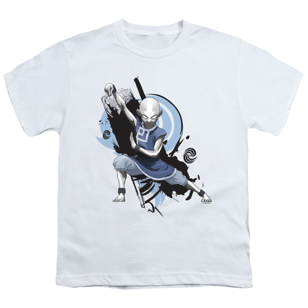 Avatar The Last Airbender Energybending Aang - Youth T-Shirt