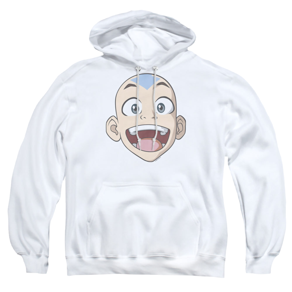 Avatar The Last Airbender Big Aang Face - Pullover Hoodie