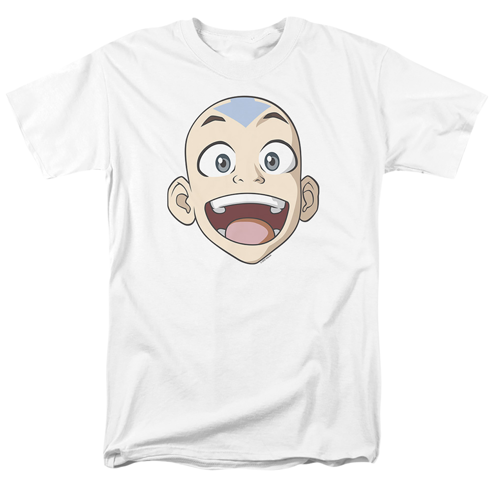 Avatar The Last Airbender Big Aang Face - Men's Regular Fit T-Shirt