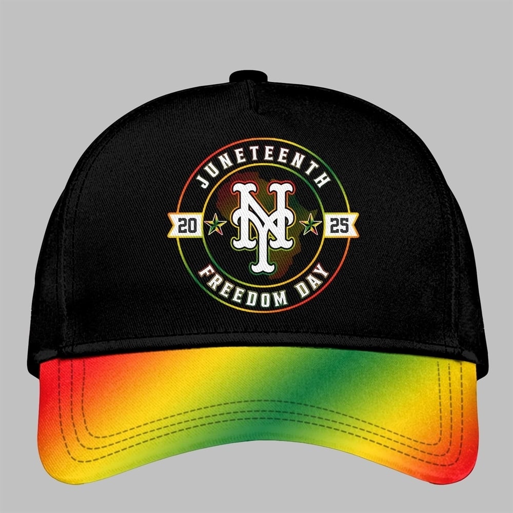 New York Mets Juneteenth Day 2025 Baseball Jersey Hat - Grishko.com