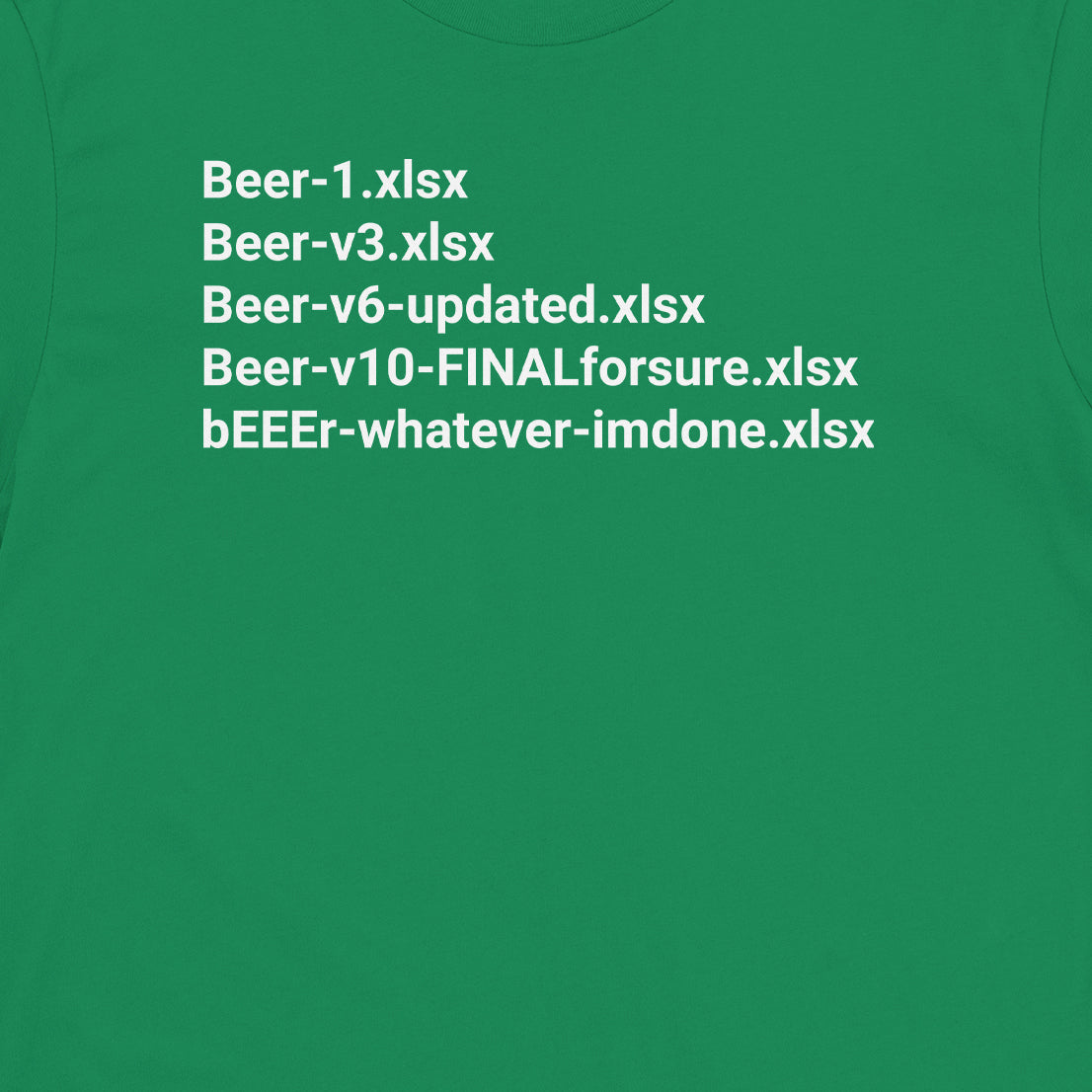 Beer Workbook Tee