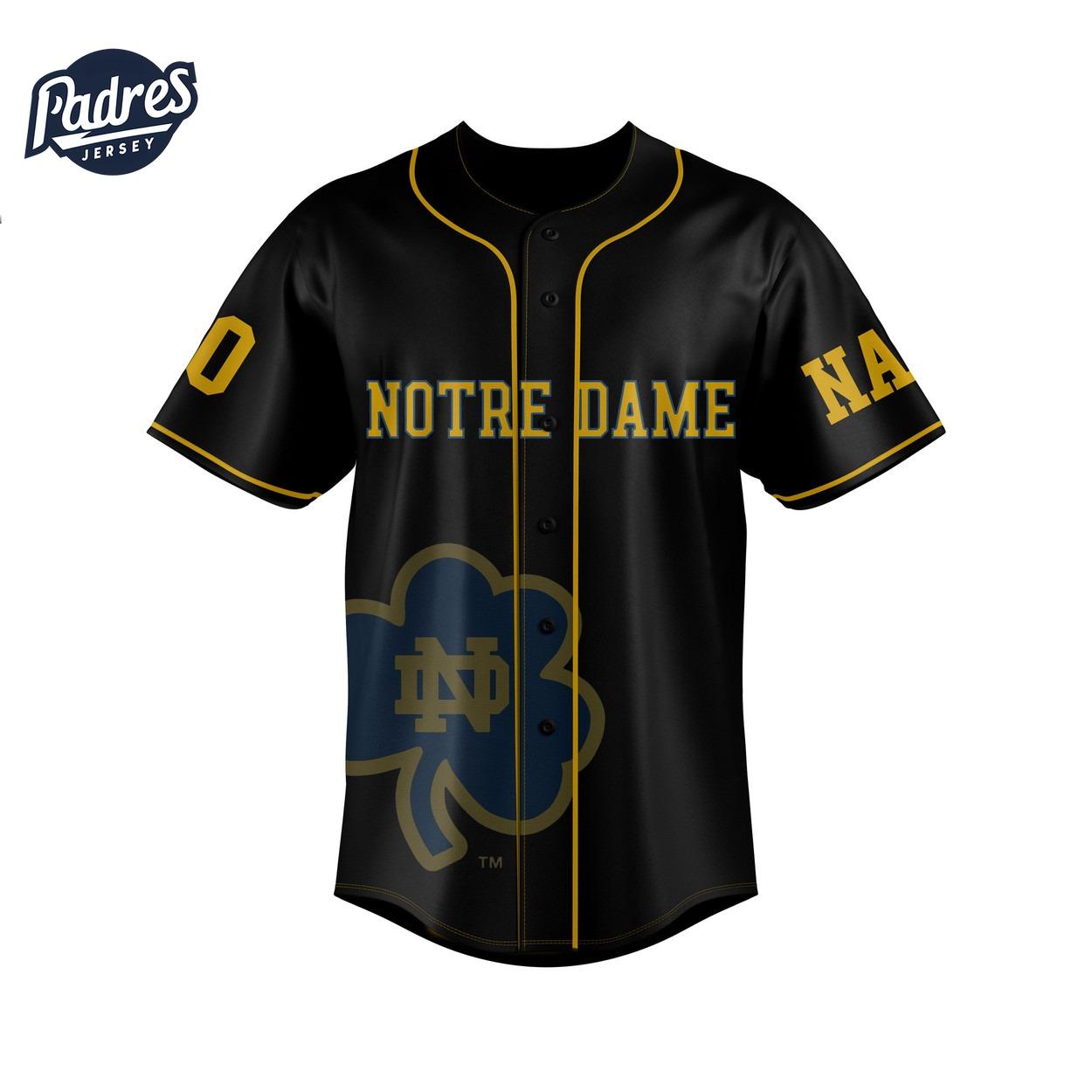Notre Dame Fighting Irish Football Custom Baseball Jersey - Padres Jersey Oasis: Elevate Your Baseball Style Game