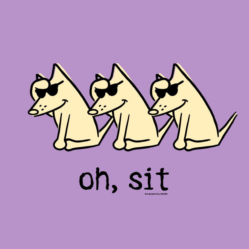 Oh Sit - Ladies T-Shirt V-Neck