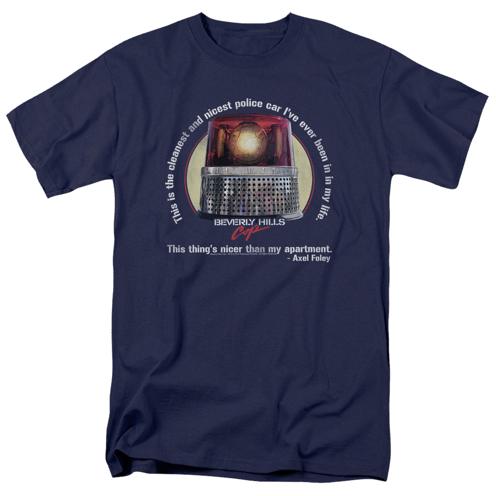 Beverly Hills Cop Nicest Police Car - Men's Regular Fit T-Shirt