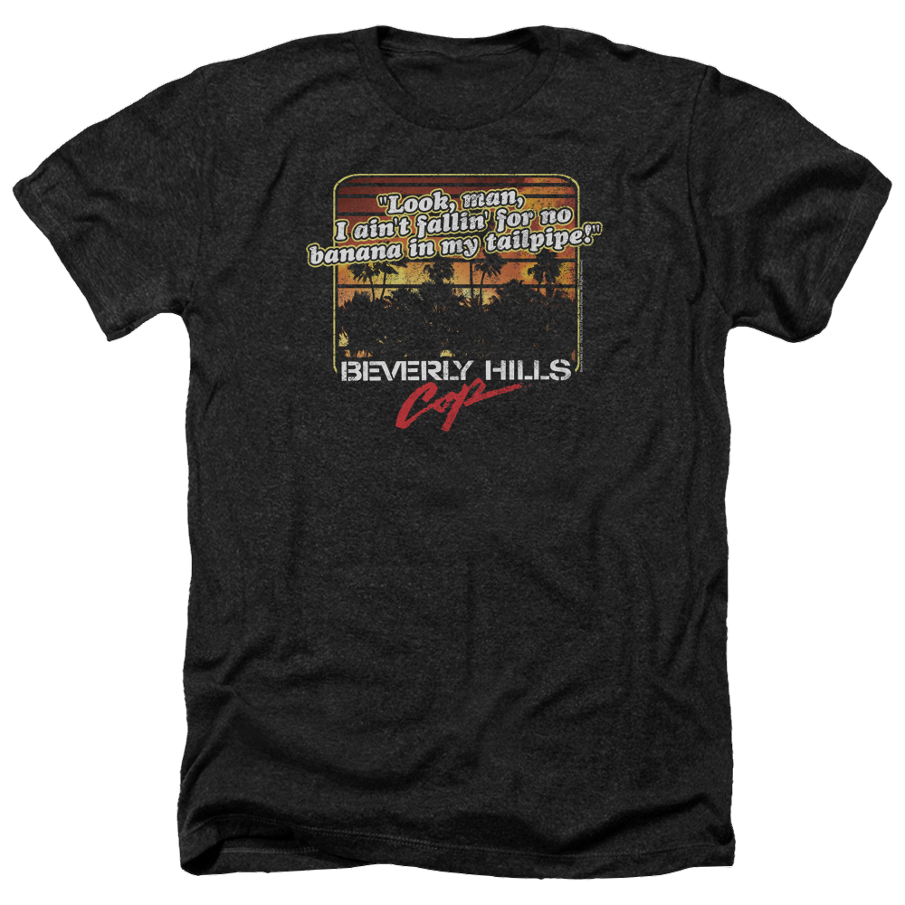 Beverly Hills Cop Banana In My Tailpipe - Men's Heather T-Shirt