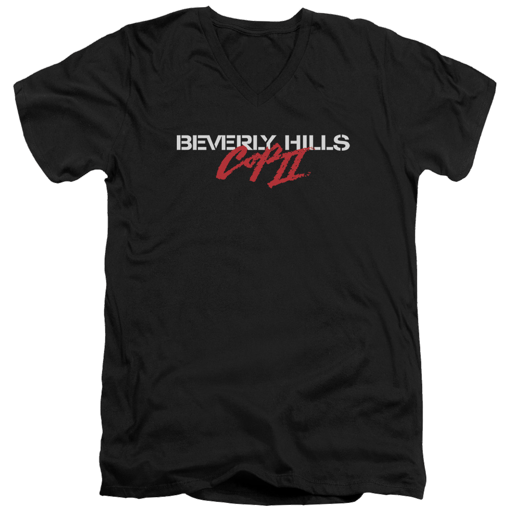 Beverly Hills Cop Logo - Men's V-Neck T-Shirt
