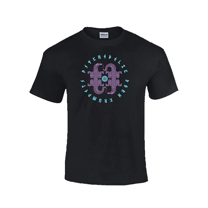 Psychedelic Porn Crumpets / Lizards Tee (Black)
