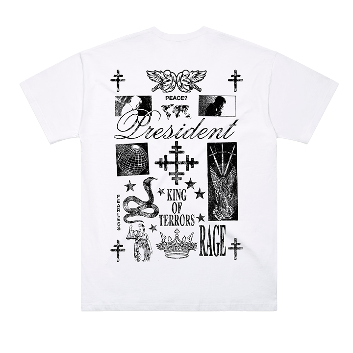 President / The King Of Terrors Tee (White)