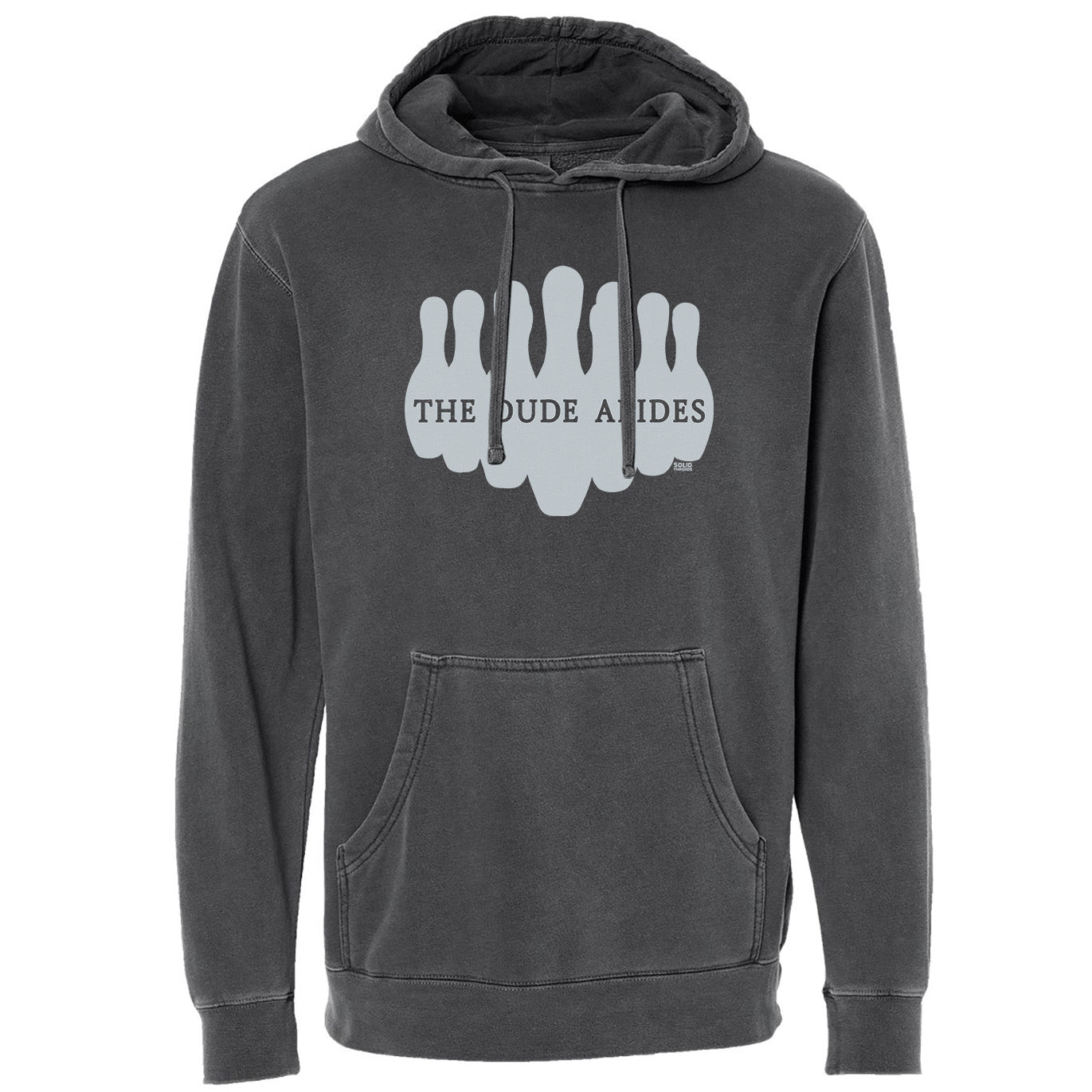 Unisex The Dude Abides Vintage Wash Pullover Hoodie