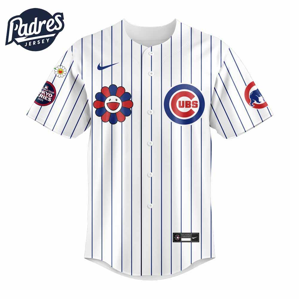 Personalized Chicago Cubs Takashi Murakami Baseball Jersey - Padres Jersey Oasis: Elevate Your Baseball Style Game
