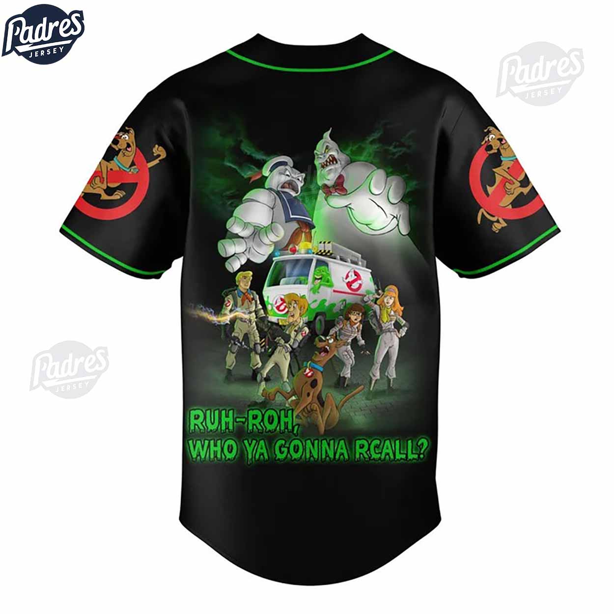 Personalized Scooby Doo Who Ya Gonna Call Baseball Jersey - Padres Jersey Oasis: Elevate Your Baseball Style Game