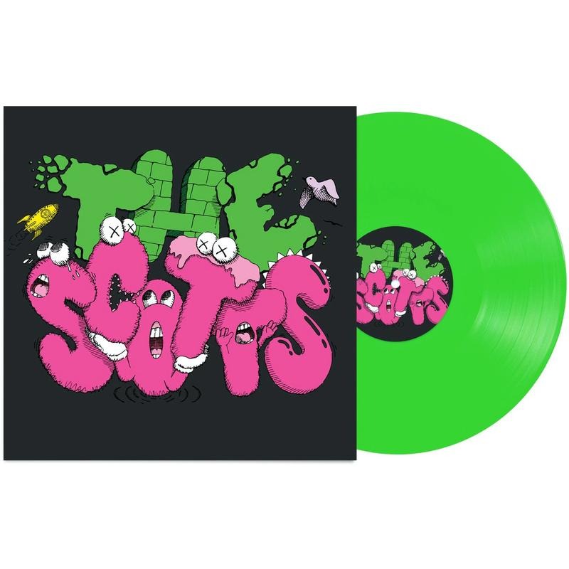 Travis Scott x KAWS The Scotts Vinyl 12" Green/Pink/Red One Size