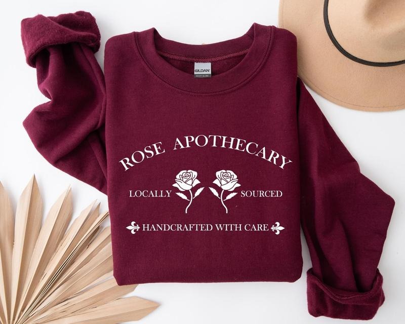 Rose Apothecary Sweatshirt, Schitts Creek Shirt, Rosebud Motel shirt, Moira Rose Sweatshirt, David Rose Sweatshirt, Schitts Creek Gifts For Her Printed