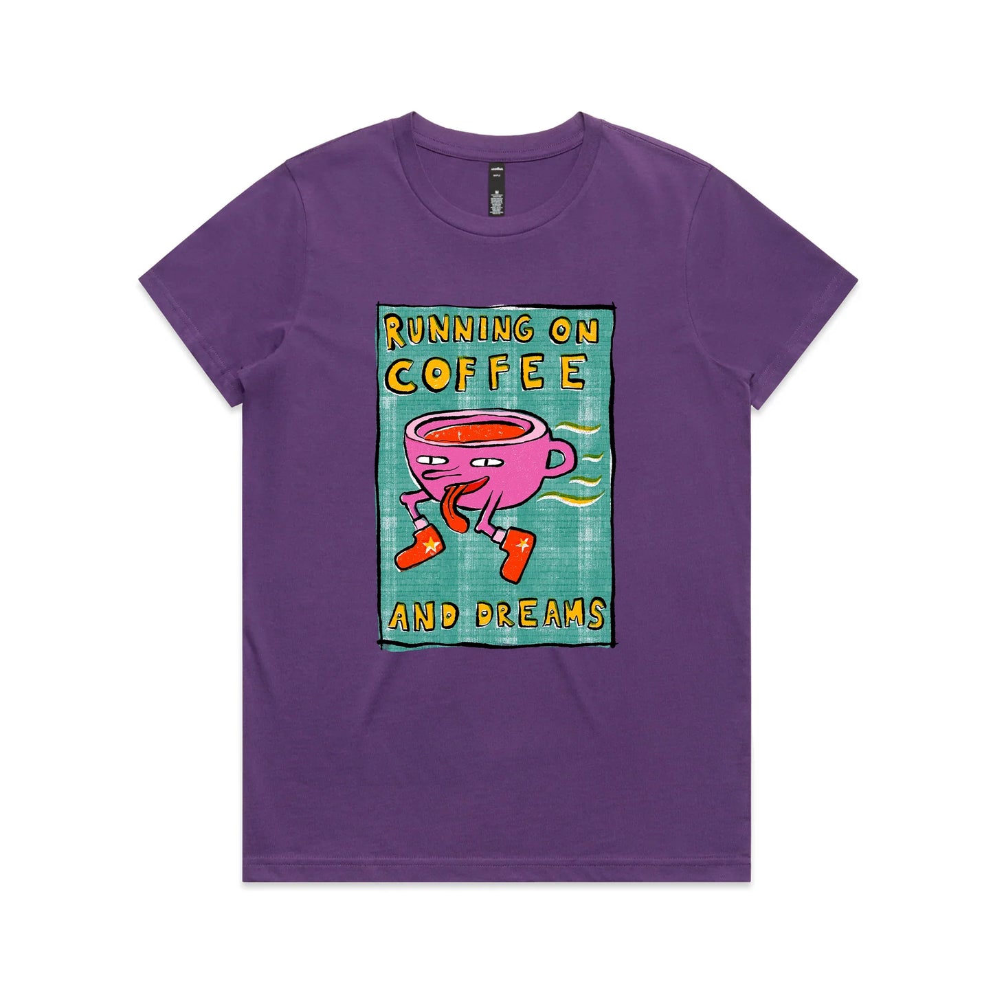Running On Coffee And Dreams Tee