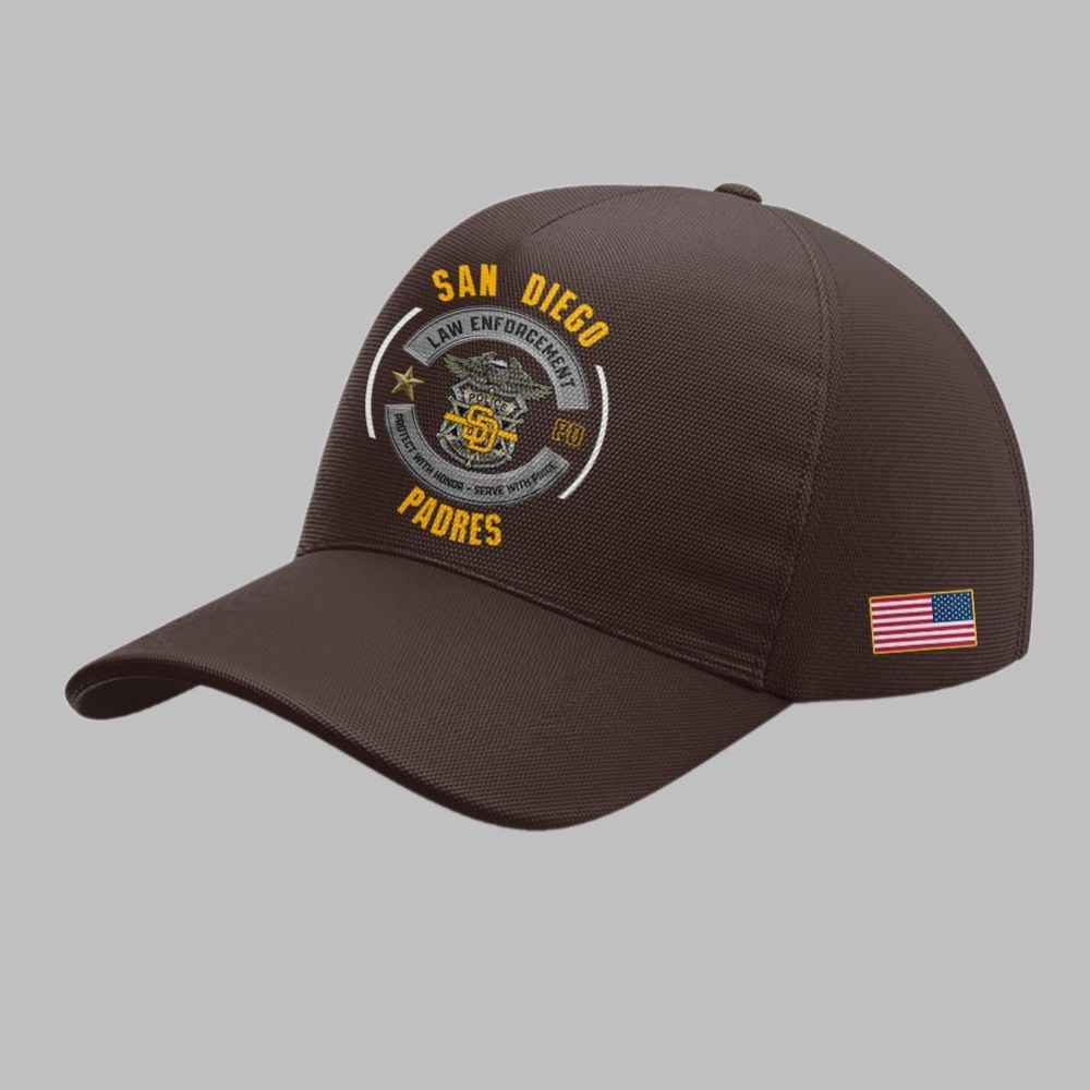 SD Padres National Law Enforcement Appreciation Day 2025 Jersey - Grishko.com