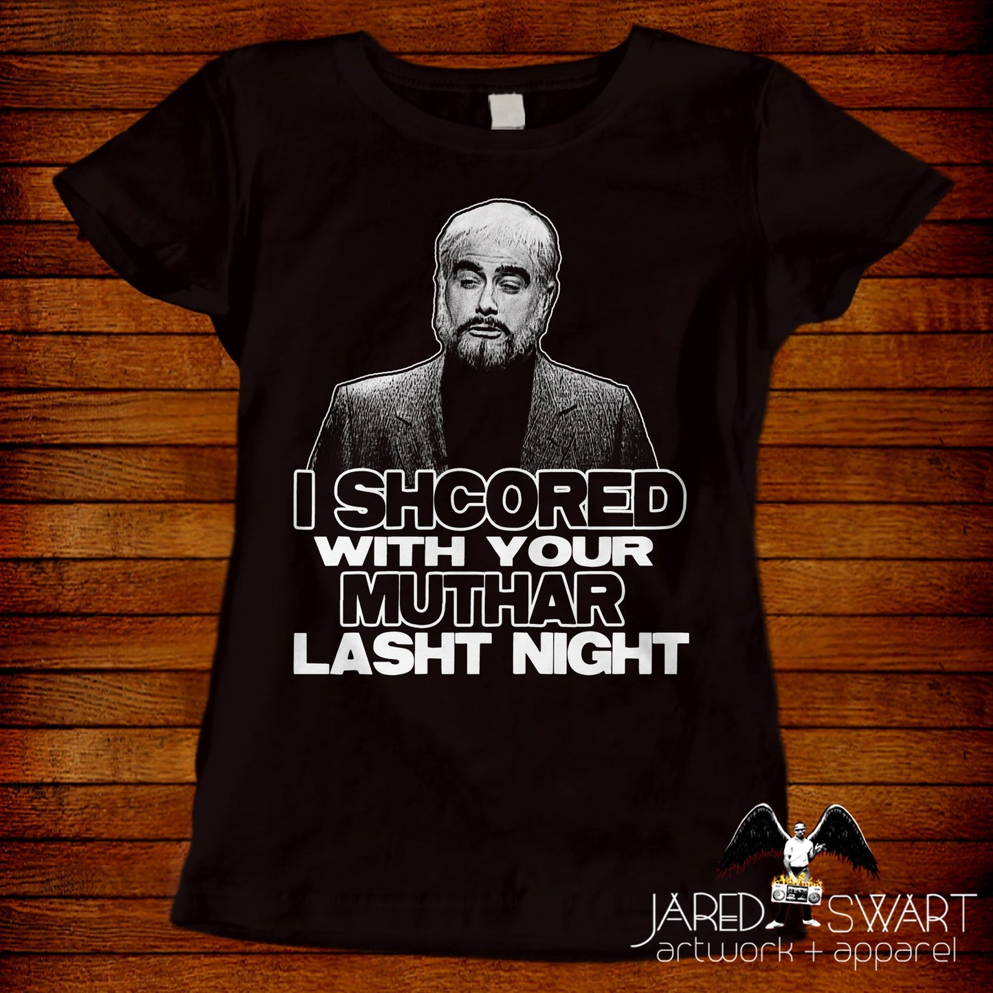 Sean Connery parody accent T-shirt